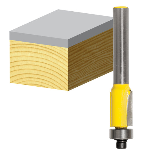 Carbitool Router Bit 12.7mm x 1/2 Shk Trim Bit Flush