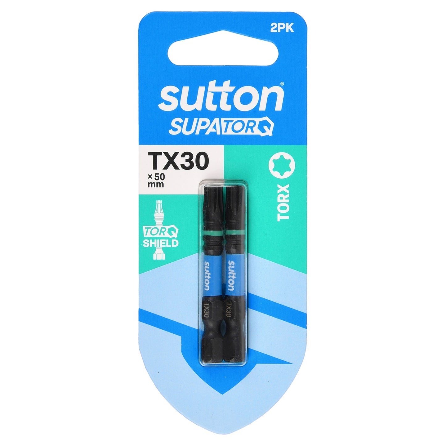 Sutton SupaTorq Torx Driver Bit TX30 x 50mm 2PK