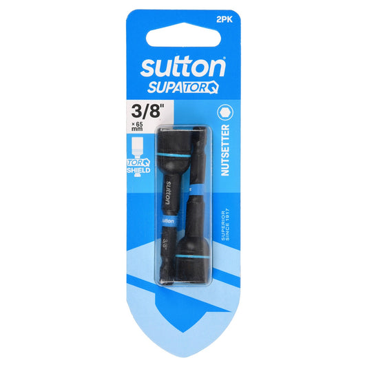 Sutton SupaTorq Nutsetter Bit 3/8" x 65mm 2PK