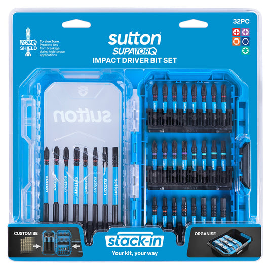 SCRDRV BIT S250 SUPATORQ POWER BITS STACK-IN SET 32PC