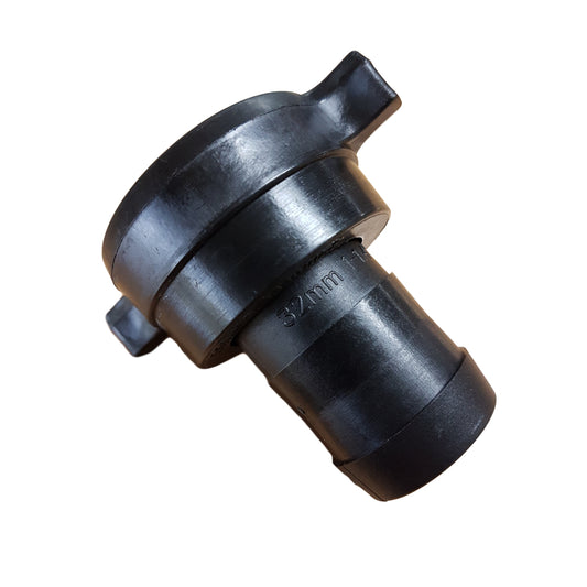 Sullage Hose Fitting Nut & Tail 32mm