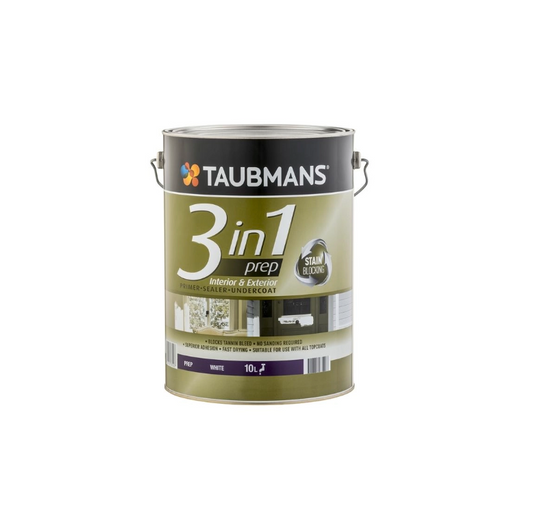 Taubmans 3 in 1 Prep- White