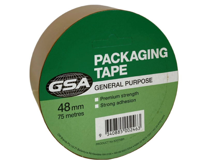 GSA Packing Tape 48mm x 50m- Brown