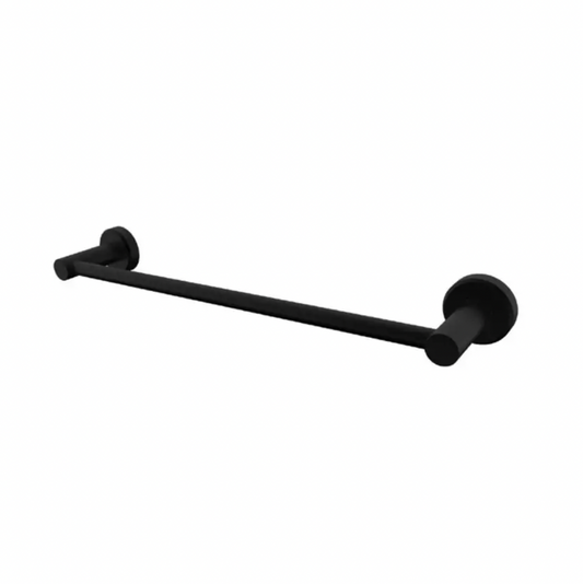 Single Towel Rail 633mm Matt Black