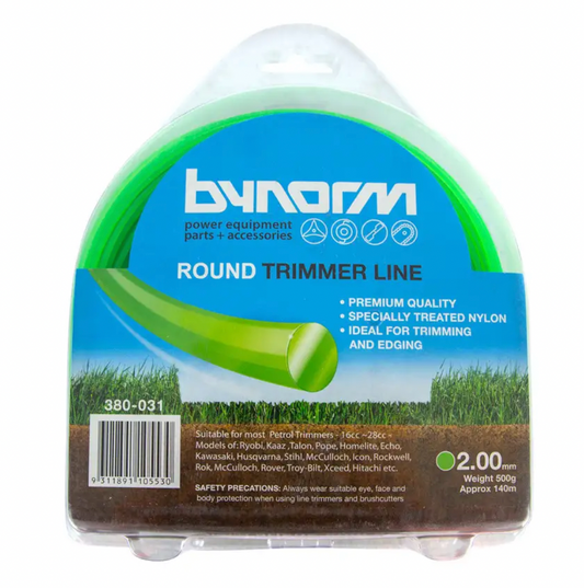 Bynorm Line Trimmer Cord 2mm x 131m- Round