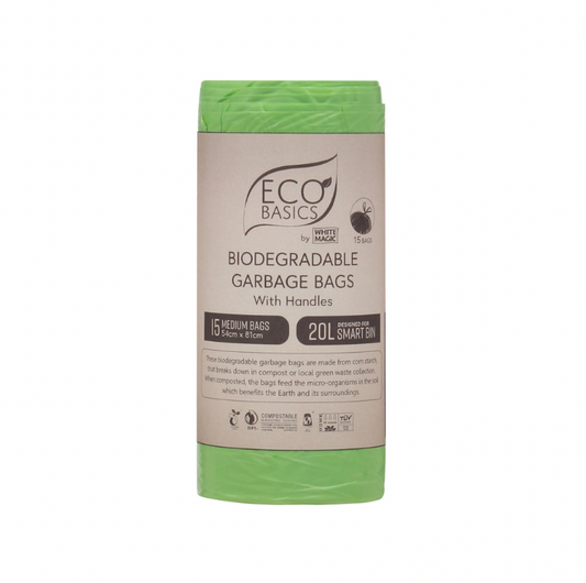 Biodegradable Garbage Bin Bags 12L - 20Bags/Roll