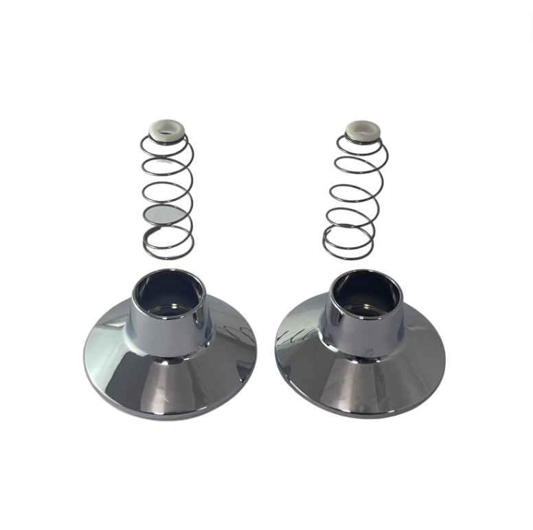 Spring Recess Fitting Renew Recess Flange & Spring Assembly Set- Chrome – Village Hardware