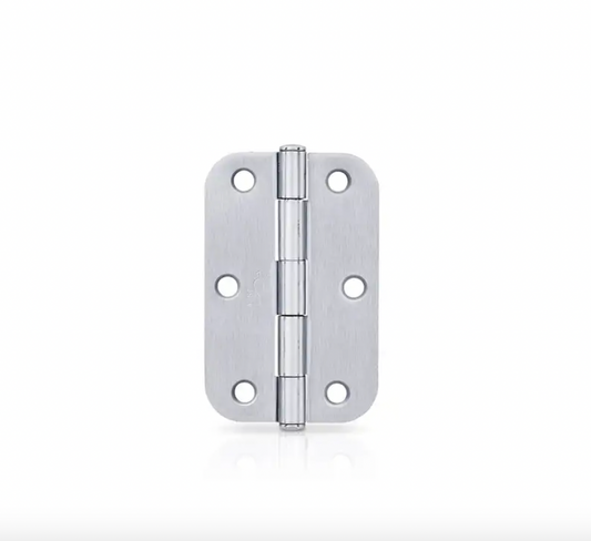 Radius Butt Hinge Loose Pin Satin Stainless Steel 89 x 73 x 2.0mm