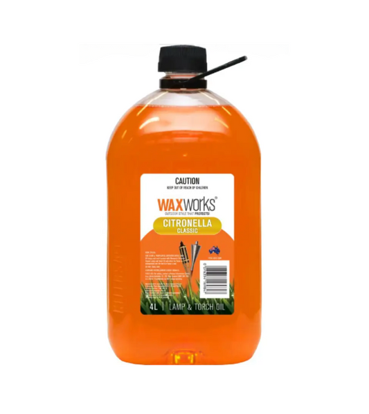 Waxworks Citronella Oil 4L