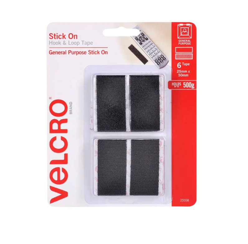 Velcro Heavy Duty Hook And Loop Black