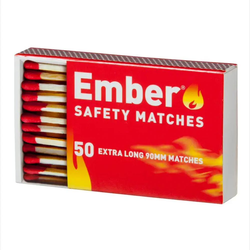 Ember Matches 90mm 50PK