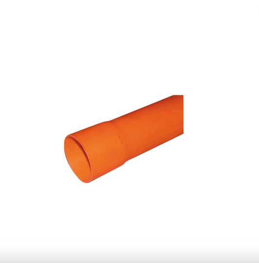 Pipemakers Conduit Electrical Heavy Duty 25mm x 4m Orange