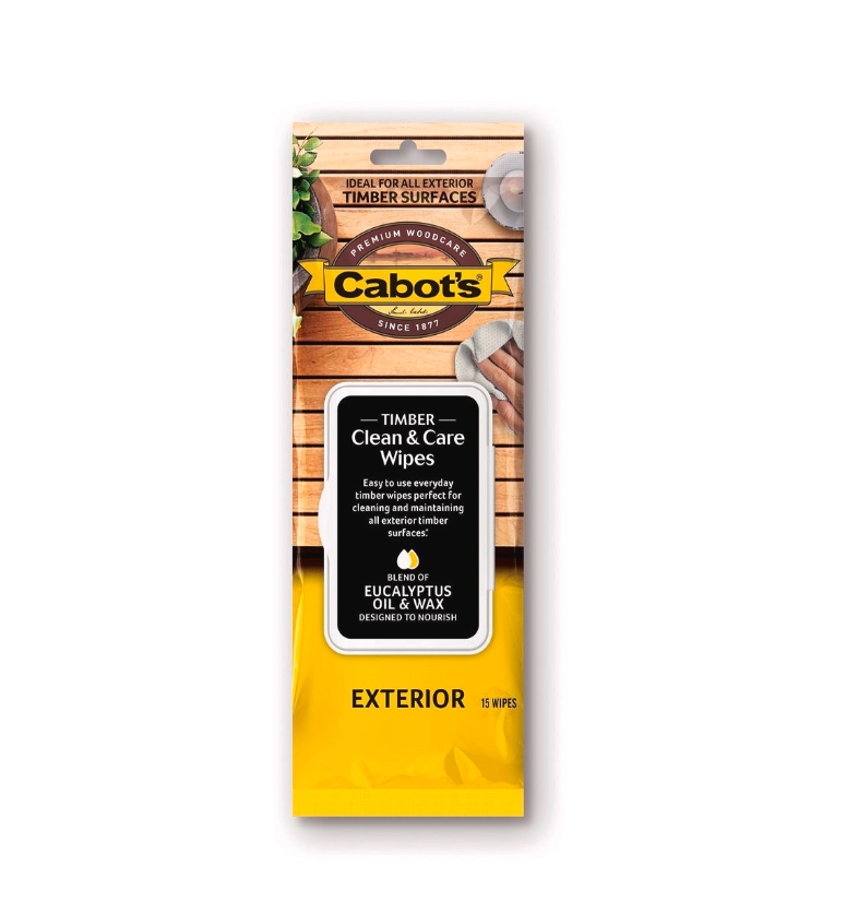 Cabot's Exterior Clean & Care Wipes