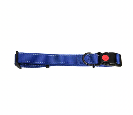 Bainbridge Adjustable Dog Collar Blue