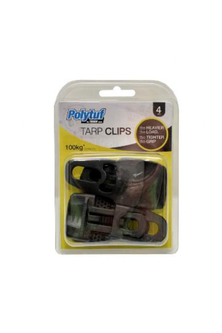 Polytuf Tarp Clip 4pack