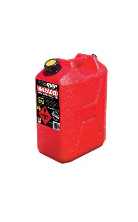 Proquip 10L Red Plastic Fuel Can