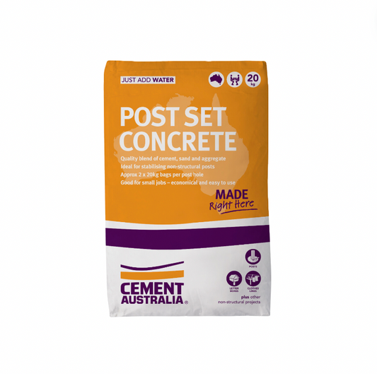 Cement Australia Post Set Concrete