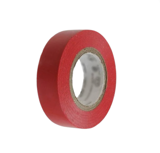 3m Tartan Electrical Tape 18mm x 20m- Red