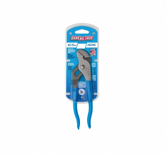 PLIER STRAIGHT JAW TONGUE & GROOVE 165MM (6.5") CHANNELLOCK