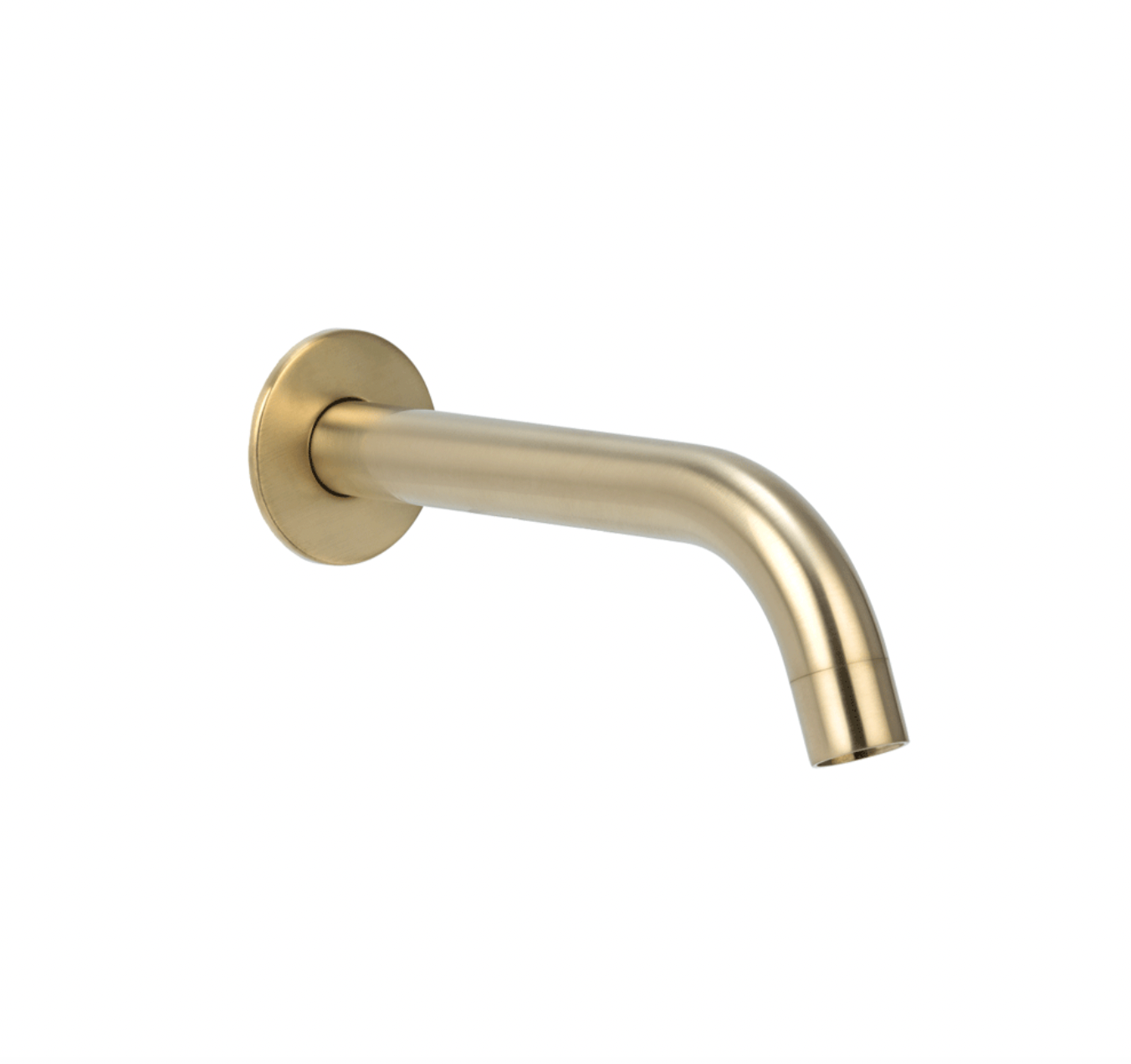 Wall-Mounted Spout - Brushed Brass