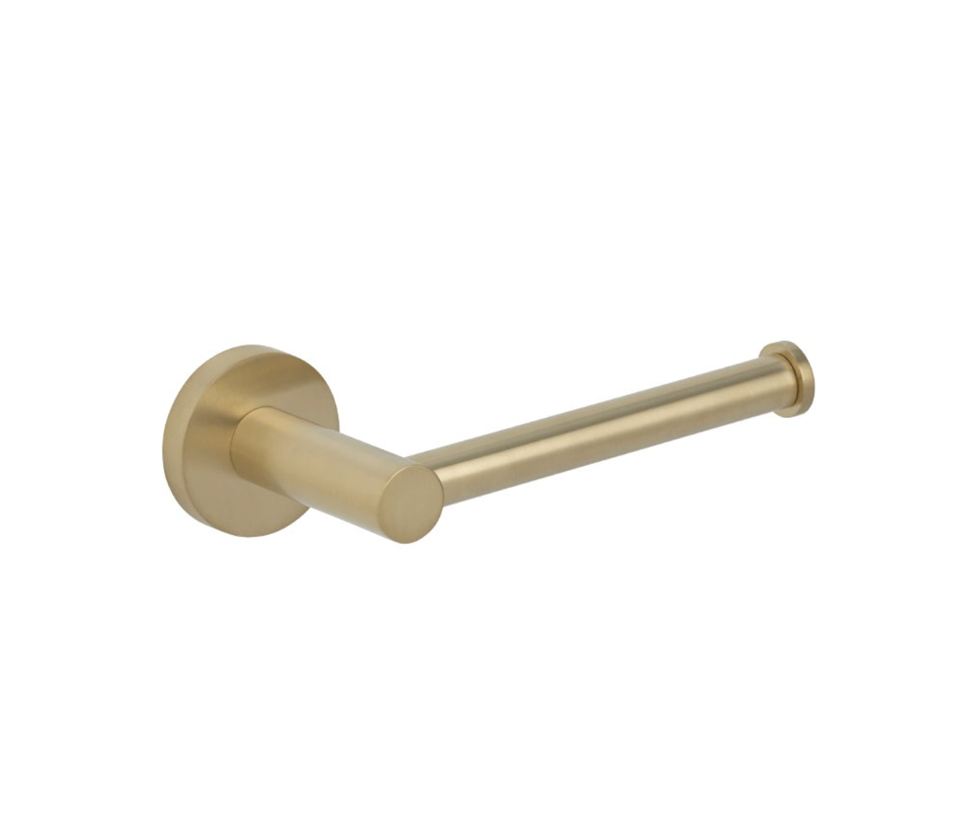 Elysian Toilet Roll Holder - Brushed Brass