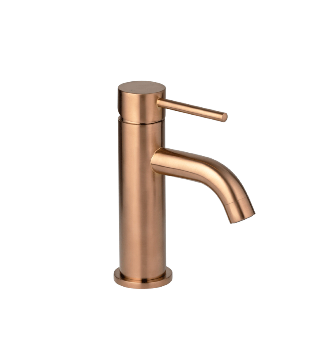 Elysian Basin Mixer - Brushed Copper