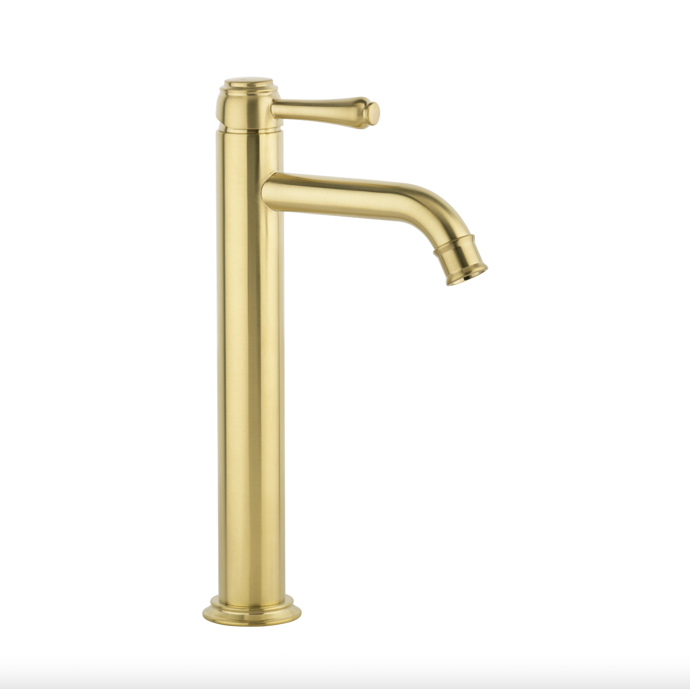 Kingsley Extended Basin Mixer - Brushed Brass