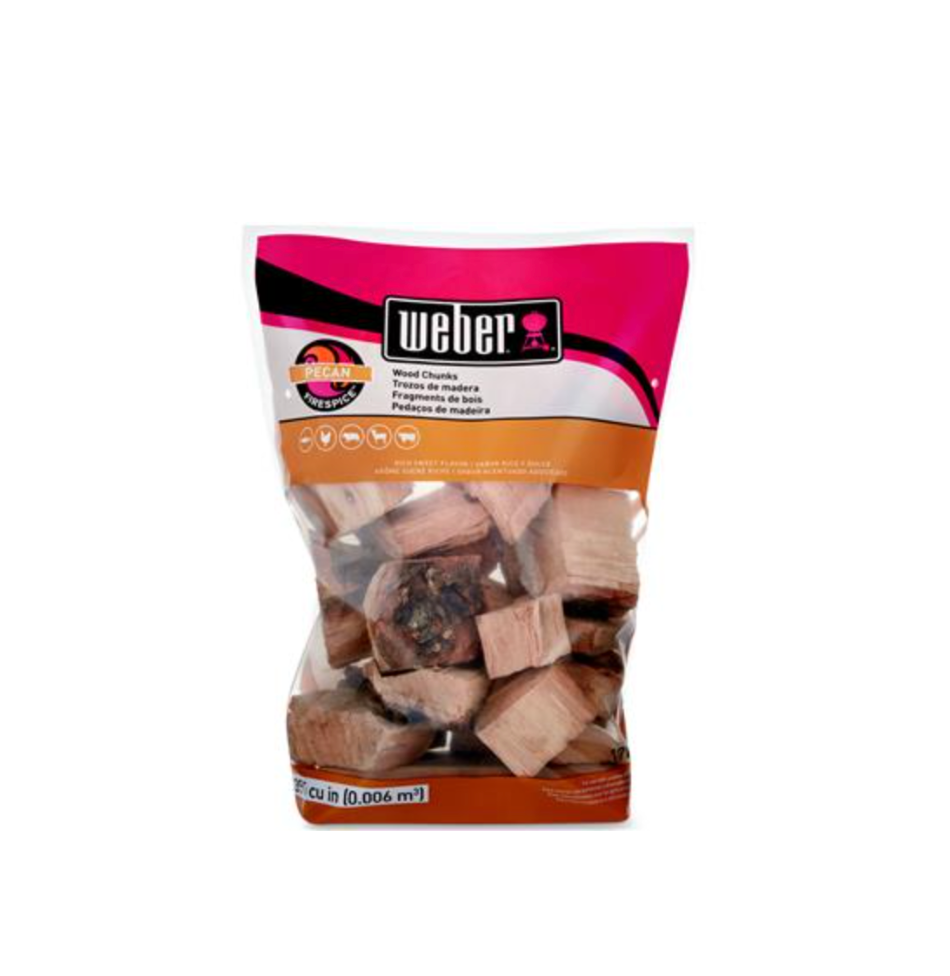 Weber Wood Chunks Pecan 1.8kg