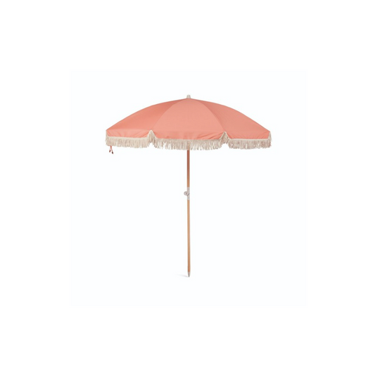 Oztrail Palm Club Beach Umbrella- Cable Beach Pink