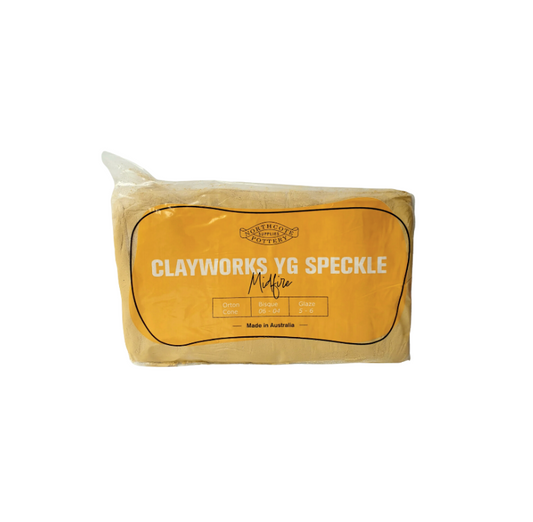 Clayworks Yellow Speckle 10KG