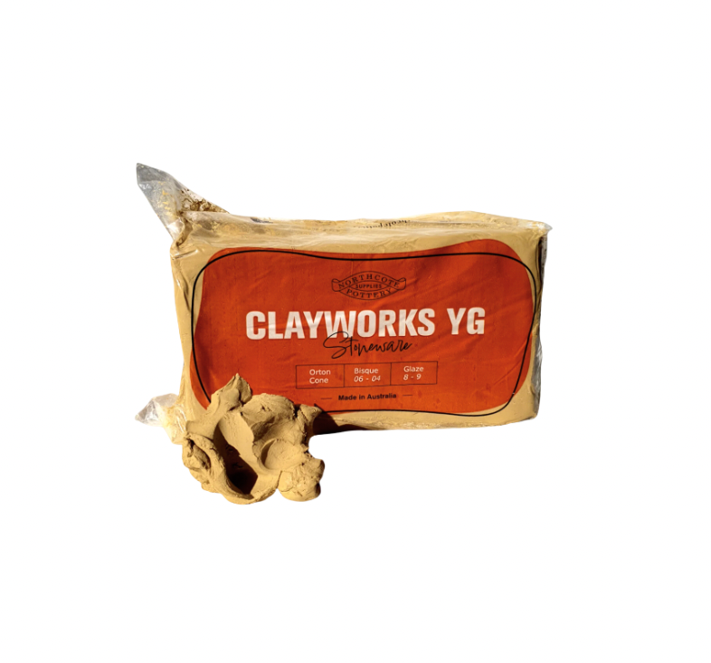 Clayworks Yellow Stoneware 10KG