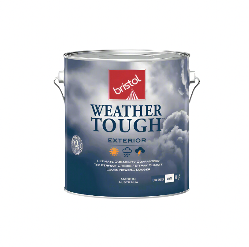 Bristol Weather Tough Exterior Paint Low Sheen- Neutral