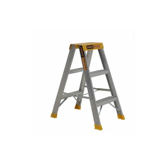 Gorilla Double sided A-frame ladder 3 Step 150KG