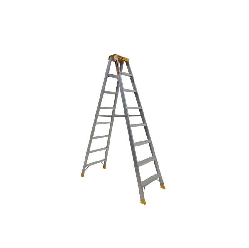 Gorilla Double sided A-frame ladder 8 Step 150KG