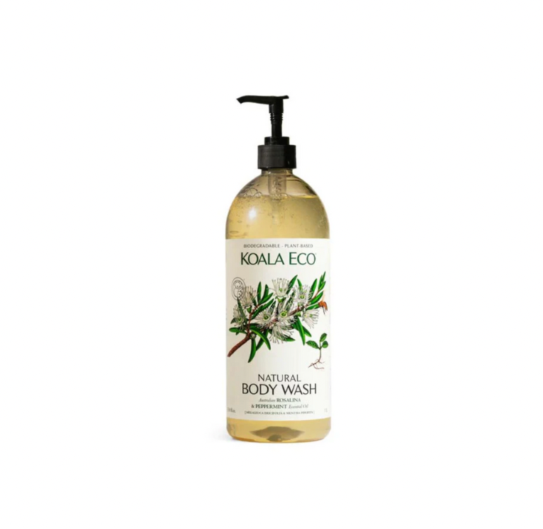 Rosalina, Peppermint Essential Oil Body Wash 1L