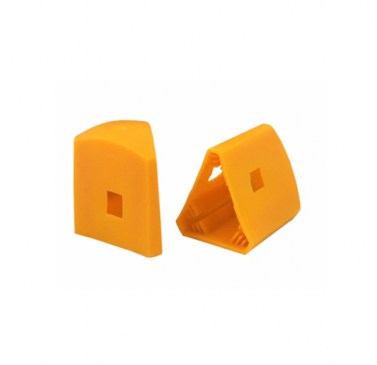 Jack Post Cap Reo Bar 60mm- Yellow