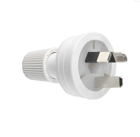 HPM 10AMP 3 Pin Plug Top White