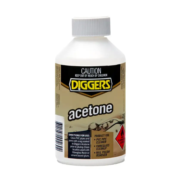 Diggers Acetone 250mL