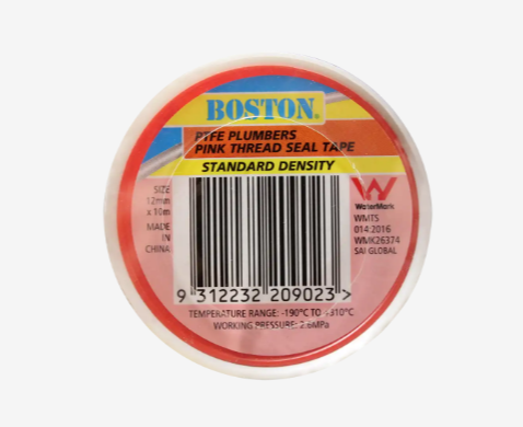 Boston Pink Thead Seal Tape
