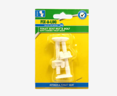 Fix-A-Loo Toilet Seat Nut & Bolt- Suits Caroma