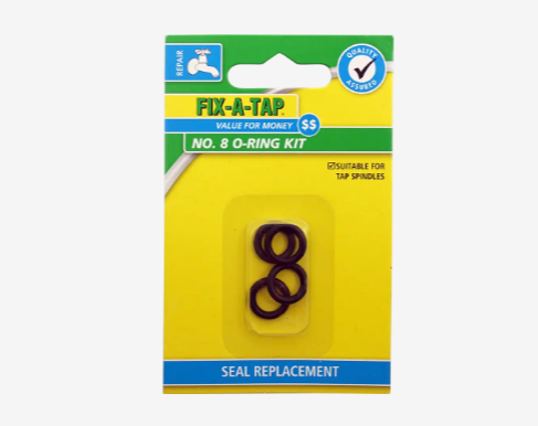 Fix-A-Tap No. 8 O-Ring Kit 4PK
