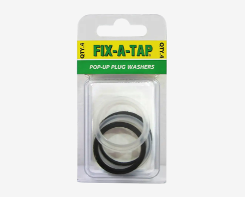 Fix-A-Tap Pop-Up Plug Washers 4PK
