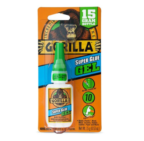 Gorilla Super Glue Gel 15g