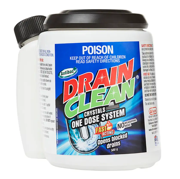Drain Clean One Dose Crystals 500g