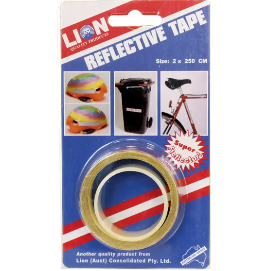 Lion Relective White Tape 20mm x 2.5m
