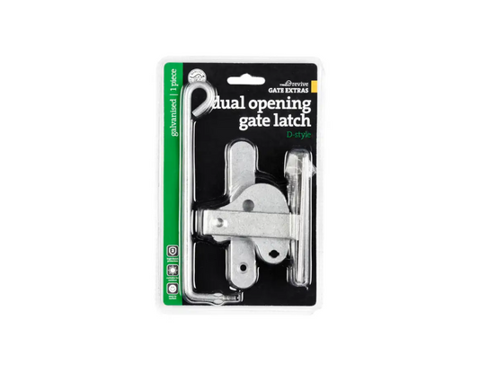 Trio D Type Dual Gate Latch Galvanised