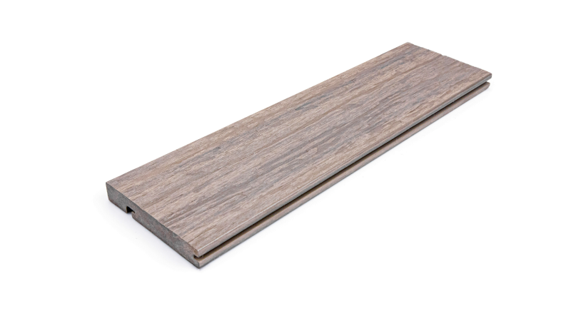 NewTechWood Coastal Grooved & Solid Edge Board 138 x 23mm 4.88m