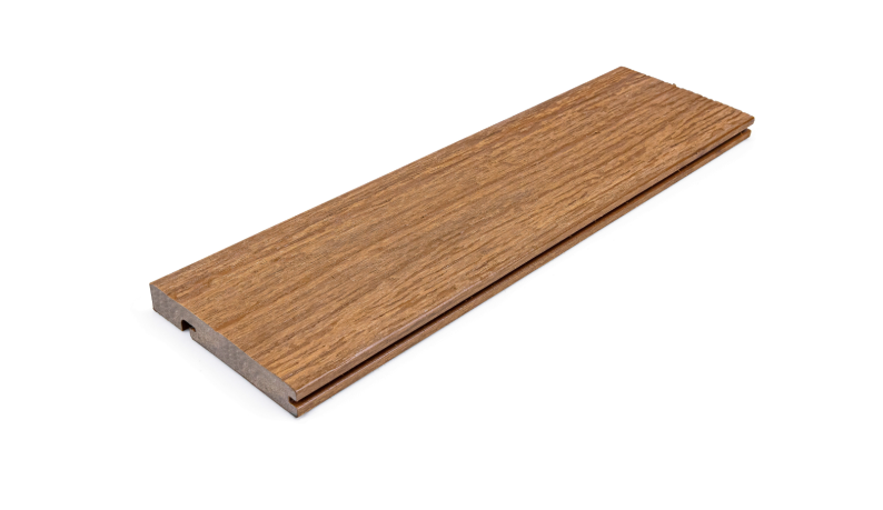 NewTechWood Coastal Grooved & Solid Edge Board 138 x 23mm 4.88m