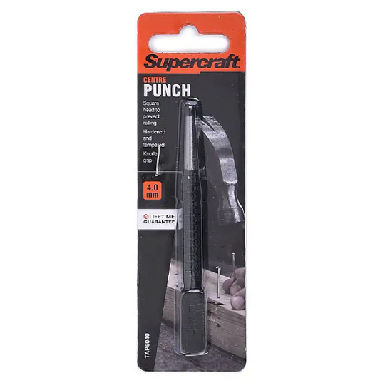 Supercraft Centre Punch 4mm