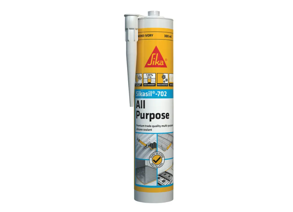 Sika Sikasil-702 All Purpose Silicone 300ml- Almond Ivory